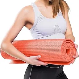 Steelbird Yoga Mat for Men and Women 6 x 2 Feet Wide Extra Thick Exercise Mat For Workout,Yoga,Fitness,Gym, Pilates And High-Density Anti-Tear Non-Slip Light Weight Mat (6mm Thickness)-picture-37