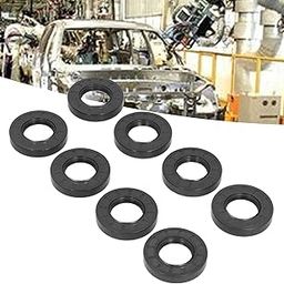 Lip Seals 8Pcs Shaft Seals O Ring, O Type Ring Washer Industrial Mechanical Bearing Sealing Replacement-image-2
