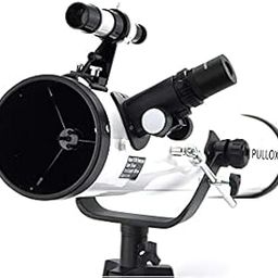 Pullox 175X 262X 350X Malty Power Reflector Astronomical Reflecting Telescope HD Optics Aperture Modal 76700 mm for Astronomy Star Gazing Gift Study Hobby (Manual Tracking)(by SSEA)-0