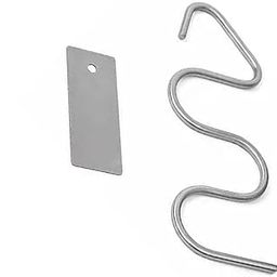 Tahini Stirrer, Stainless Steel Nut Butter Mixer with Scraper Tahini Stirrer Mixer Jam Stirring Tools, Wavy Bend Nut Butter Mixing Tool-28