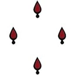 Comet Busters Maroon Handcrafted Beautiful Bindis (7 mm) (BV293)-23