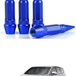 LOVMOTO 4PCS Spiked Shape Tire Valve Stem Caps, Aluminum Car Air Stem Cap, Universal Tire Valve Stem Covers for Cars, SUV, Trucks, Bikes, Motorcycles Comfortable with Inn-OVA Cry-sta-image-72