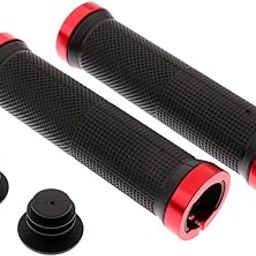 THE STYLE SUTRA® 4x1 Pair Mountain Bike Handlebar Cover Grips Smooth Soft Rubber Handle Red | Sporting Goods | Cycling | Bicycle Components & Parts | Handlebar Grips Tape & Pads-picture-20