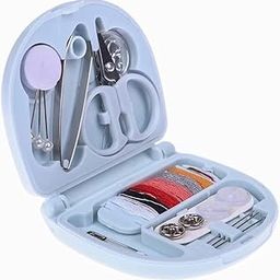 Vichip Mini Travel Sew Kit Beginner Mini Sewing Box Pocket Folding Sewing Kit, with Sewing Needle, Thread, Cutton, Pin, Scissors, Clip, Needle Threader - 1 Pc-image-33