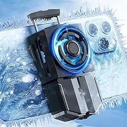 Cubonic X Memo DL-A5 Mobile Phone Rechargeable(1200mah) Cooling Fan Radiator For Playing Games Watching Videos With Blue Light, Compatible For iPhone & Android Smartphones.-image-59