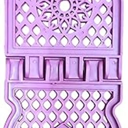 Foldable Plastic Rehal/Holy Book Stand – 13 Inch (33 cm) | Lightweight & Durable | Elegant Design – Pink (Umaima 2nd)-image-19