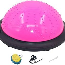 CALANDIS™ Balance Ball Full Body Building with Balance Training Exercise Ball Pink | Exercise Balls | Fitness Equipment & Gear | Fitness Running & Yoga-image-96