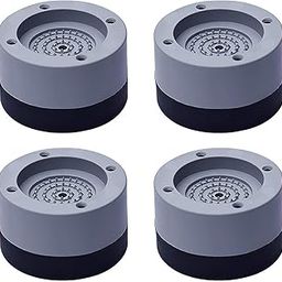 ROKTRY Multi-Purpose Anti Vibration Pads for Washing Machine Feet with Tank Tread Grip for Washer and Dryer, Protects Laundry Room Floor for Home Appliances (Smart Pad)(Pack of 1)-13