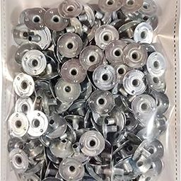 KROKIO steel Candle Wick sustainers/Wick tabs/Base DIY Candle Making Wick Holder 4 mm Diameter Pack of 200 Pieces Wick Sustainer-image-88