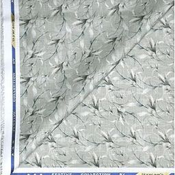 festive collection printed pattern with hemp blended Green (Sage) color unstitched men's Kurta/sherwani/top fabric of 2 meters / VV2311-picture-10