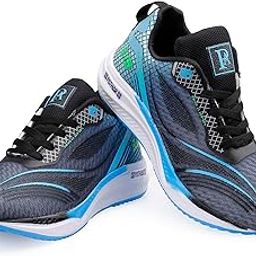 Pathar Stylish Sports Running Shoes | Breathable Sneakers for Gym, Walking Black-picture-20