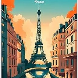 BIRD'S MIND Paris Fridge Magnets France Eiffel Tower Multicolor Wooden Fridge Magnet for Home & Office Decor Kitchen Refrigerator Door Travel Souvenir Gift L X H 2 X 3 Inch-image-6