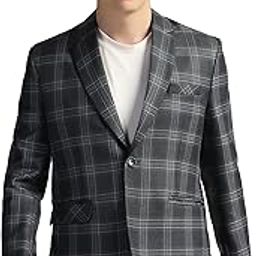Tweed Blazer for Men - Formal & Casual Winter Wear Blazer-image-16