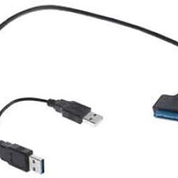 3NH® Super Speed USB 3.0 to SATA 22Pin 2.5 Hard Disk Drive SSD HDD Adapter Power-3