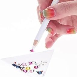 URBAN BOX White Nail Art Pencil Set, 12 Pieces, French Manicure and Nail Whitening Tool Kit Nail Pencil Nail Whitening Pencil DIY Manicure Pencil Nail Art Point Drill Pen for French Manicure Supplies-image-19