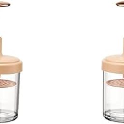 MAYCREATE® Face Wash Foam Maker Bottle Rich Cream Cleanser Foamer with Press Handle for Facial Cleaning Skincare Tools 2PCS-image-22