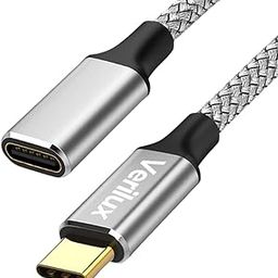 Verilux® USB C Extension Cable, 9.8ft/3M USB Type C Male to Female Cable Support 100W PD Fast Charging, 10Gbps Data Transfer, 4K@60Hz HD Video Output Compatible with iPad Pro, MacBook Pro-image-68