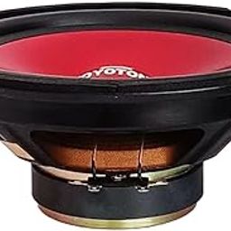 TOYOTONE 8" Rainbow Deluxe Stereo HI-FI Woofer Speaker | Water Proof Coated Paper Cone with Rubber Surround | Copper Coil | Impedance 4 Ohms | 90 * 17MM Magnet | 40 Watt for Car and Home Audio System-32