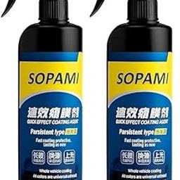 Car Coating Spray 300ML Pack of 2 for High Gloss Shine UV Protection and Paint Care-image-24