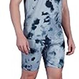 Printed Co-ord Set for Men's | Casual T-Shirt & Shorts Night Suit Set-image-63