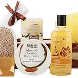 BodyHerbals Tropical Coconut Skincare Gift Set for Women and Men | Bath and Body Care Basket Gift Kit with Signature Coconut and Vanilla Range | Gift Box Hamper For Couple | 7 Pcs | Luxury Gift for Birthdays, Anniversaries, Wedding and Special Celebrations | 100 % Vegan-18