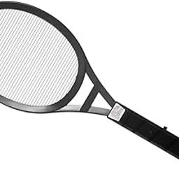 THE STYLE SUTRA Electric Fly Swatter Racket Handheld Accessories Supplies Camping Bug Swatter Deep Grey-picture-4