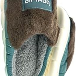 MEN Home Flip-Flops & Slippers Winter Indoor Non-Slip Soft Fur Home Flip Flop Slides And Slippers Cute Flip Flops for men-picture-46