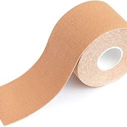 LUMBER Body Tape for Women, 5 Meter Long Fabric Breast Lifting Tape for Women, Breast Tape for Women Cloth, Adhesive Sticky Bra Tape, Cloth tape Undergarments Accessories for Women Boob Tape-image-84