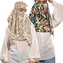 Multipurpose Mask Cum Scarf for Women Cotton I Face Cover for Women I Sun Protection and Summer Wear Scarf-image-73