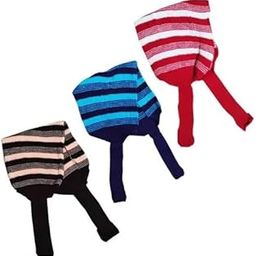 Women's Soft Woolen Muffler (Pack of 3, Multicolor, Colors May Vary) - Warm Winter Scarf & Trendy Head Wrap-5