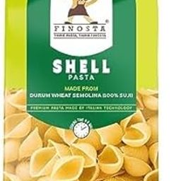 Finosta Shell Pasta Made of Durum Wheat Semolina, Easy to Cook | Tasty and Healthy | No Maida | Source of Fibre | Cholesterol Free | Vegetarian, 500gm-image-65