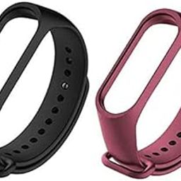 Inefable® Mi Band 3 & 4 Strap Band Wristband Strap Compatible with Mi Band M3 & M4 Original Device Not Included |-9