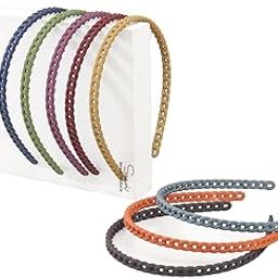 Saavi Hairband for Women/Girl | Skinny Hair Band Pack for Baby Girl | Stylish Hair Accessories (Pack of 12, Multicolor)-24