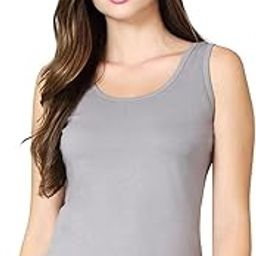 Women's Regular Fit Sleeveless Soft & Comfortable Cotton Camisole (in, Alpha, Free Size, Regular, Grey)-image-59