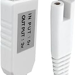 IIYL Charger Cord Replacement for Waterpik Water Flosser WP360 WP462 WP450 WF13 WP100 Water Flosser, USB Charging Cable (White)-0