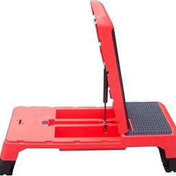 Cougar Aerobic Stepper Bench for Home and Gym Exercise Fitness Stepper, fully Adjustable with incline,decline and flate positions for Indoor and Outdoor Workouts-0