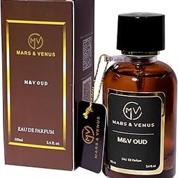 MARS & VENUS M & V Oud Perfume for Men Women Unisex 100ml | Premium Luxury Long-Lasting Refreshing Sensual Fragrance | Scent | Eau De Parfum | EDP | Notes Musk, Vanilla, oud agarwood, Amber, Gardenia-picture-50
