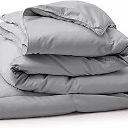 Winter Comforter Double Bed Size - Soft Microfiber 300 GSM Comforter for Winter Blanket- Soft & Luxury Design Duvet/Blanket Double Bed (90"X100") - Silver Grey Color-picture-27