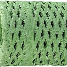 bnf®218.72yd Raffia Paper Ribbon Decor for Weaving Gift Wrapping DIY Craft Green|Crafts | Multi-Purpose Craft Supplies |1 Roll Raffia Paper Ribbon-picture-16