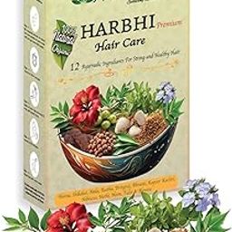 SHUNUR HARBHI Premium - 100% Natural & Organic Ayurvedic Haircare product | With 12 Ayurvedic Ingrediants | For Healthy, Strong & Shiny Hairs - 200 grams-image-53