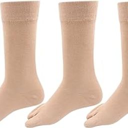 Women's Calf Length Plain Solid Thumb Cotton Socks (Pack of 3 Pairs)(Free Size)-image-12