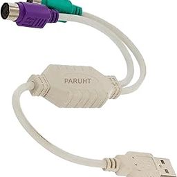 USB to PS2 Adapter, USB Type A Male to Dual PS/2 Female Converter-18