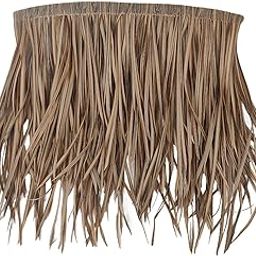 CALANDIS™ DIY Artificial Grass Thatch Roofing 47x50cm Sturdy PETG Synthetic Material | Synthetic Grass | Landscaping & Garden Materials | Gardening Supplies | Yard, Garden & Outdoor Living-image-14