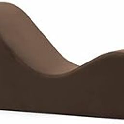 FESTIVAL BAZAR Chaise Lounge for Yoga, Stretching, Relaxation New Couple Enjoyments Couch New Married Couple Love Set (Brown)-image-35
