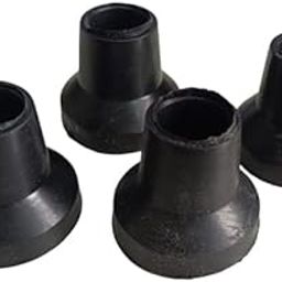 Heavy Duty Rubber Cane Tips, Anti Slip TPR Replacement Rubber Tips for Quadripod Walking Stick, 4 Legs Walking Sticks- 4Pcs Cane Tips 3/4 Cm-image-28
