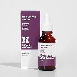 Instant Outcome Advanced Hair Serum | 3% Redensyl + 6% Anagain + 4% Baicapil + 1% Capilia Longa, Rosemary, Biotin & Rice Extract | Hair growth & Hair fall control serum for Women & Men | 30mL-image-59