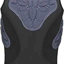 ZOOMELLA Mens Padded Vest Versatile Chest Protection for Skateboarding Rugby Training S|Protective Gear|Sporting Goods-image-13