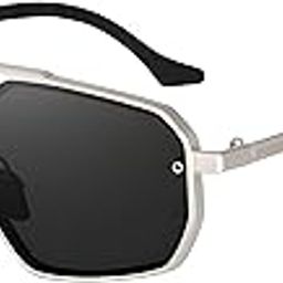 Desire Polygon Retro Luxury Metal Steampunk Sunglasses Men Women Trendy Goggles Style Driving Shades Hexagon Sunglasses-picture-17