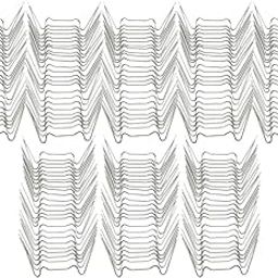 CALANDIS™ 200 Pieces W Shape Glazing Glass Clips Stainless Replacement for Greenhouse | Greenhouses & Cold Frames | Garden Structures & Shade | Yard, Garden & Outdoor Living-image-11