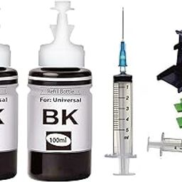 Refill for 803 Refill Ink Cartridge 200gms with Suction Tool Kit for Printer 803, 805, 682, 802, 678, 901, 818, 21, 22, 680, 27, 703, 704, 685, 862, 920, 808, 960 (Black)-picture-23